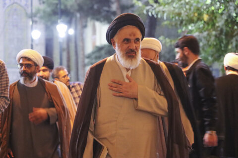 تصاویر/ درس اخلاق حجت الاسلام یزدان پناه در مدرسه عالی شهید مطهری