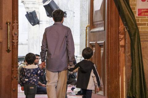 تصاویر/ درس اخلاق حجت الاسلام یزدان پناه در مدرسه عالی شهید مطهری