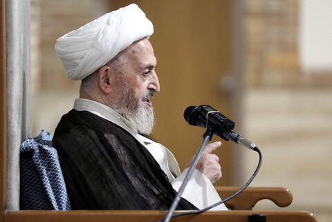 تصاویر/ درس اخلاق آیت‌الله العظمی سبحانی