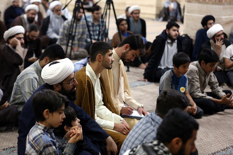 تصاویر/ درس اخلاق آیت‌الله العظمی سبحانی