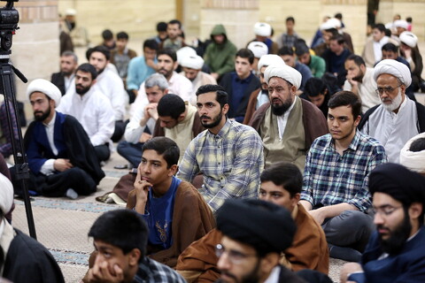 تصاویر/ درس اخلاق آیت‌الله العظمی سبحانی