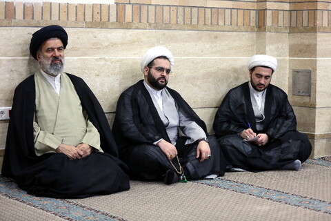 تصاویر/ درس اخلاق آیت‌الله العظمی سبحانی