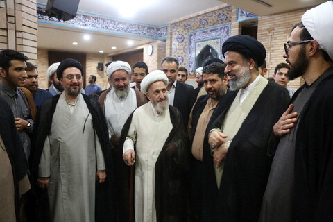 تصاویر/ درس اخلاق آیت‌الله العظمی سبحانی