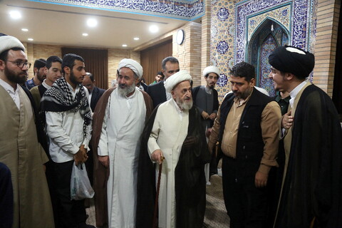 تصاویر/ درس اخلاق آیت‌الله العظمی سبحانی