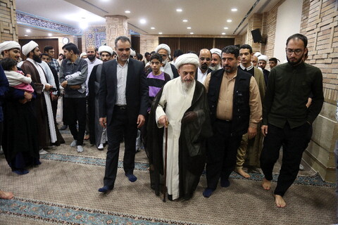 تصاویر/ درس اخلاق آیت‌الله العظمی سبحانی