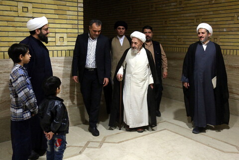 تصاویر/ درس اخلاق آیت‌الله العظمی سبحانی