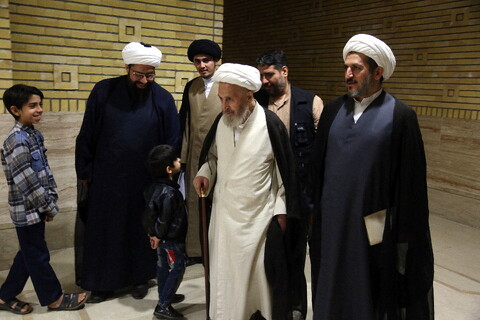 تصاویر/ درس اخلاق آیت‌الله العظمی سبحانی