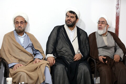 تصاویر/ ششمین نشست عمومی روحانیون و طلاب شهرستان لامرد مقیم قم