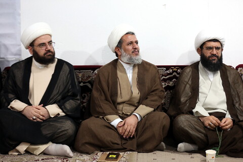 تصاویر/ ششمین نشست عمومی روحانیون و طلاب شهرستان لامرد مقیم قم