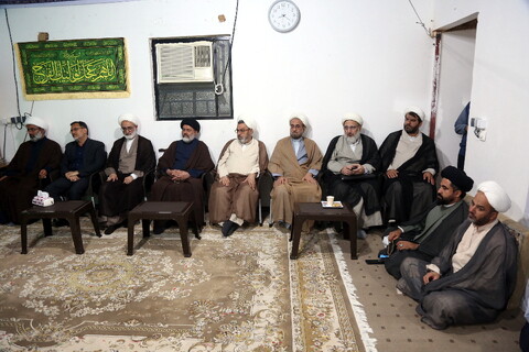 تصاویر/ ششمین نشست عمومی روحانیون و طلاب شهرستان لامرد مقیم قم