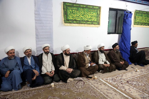 تصاویر/ ششمین نشست عمومی روحانیون و طلاب شهرستان لامرد مقیم قم