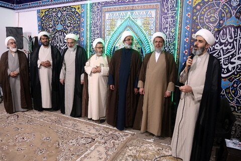 تصاویر/ ششمین نشست عمومی روحانیون و طلاب شهرستان لامرد مقیم قم