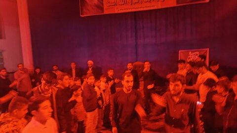 تصاویر/ برگزاری هیئت نوجوانان در شاهین دژ