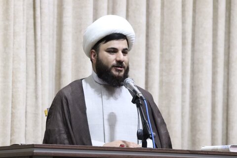 تصاویر/ سخنرانی مدیر دفتر امور نخبگان و استعدادهای برترحوزه‌های علمیه در مدرسه علمیه امام خامنه ای ارومیه