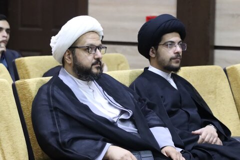 تصاویر/ سخنرانی مدیر دفتر امور نخبگان و استعدادهای برترحوزه‌های علمیه در مدرسه علمیه امام خامنه ای ارومیه