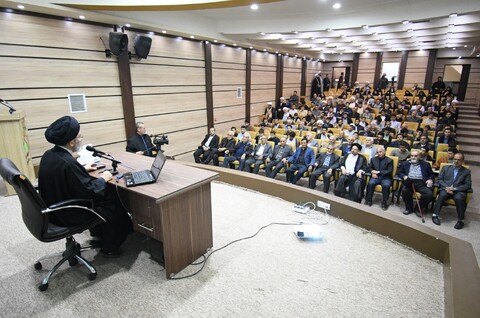 تصاویر/ سلسله نشست های شرح و تفسیر نهج البلاغه در ارومیه