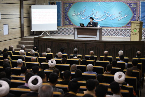 تصاویر/ سلسله نشست های شرح و تفسیر نهج البلاغه در ارومیه