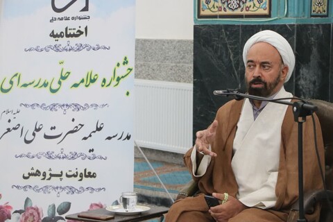 تصاویر|اختتامیه جشنواره مدرسه علامه حلی مدرسه علی اصغر(ع)خمینی شهر