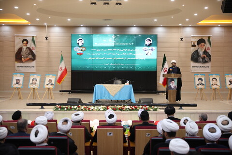 تصاویر/جلسه طلاب و مبلغین استان اردبیل با آیت الله اعرافی