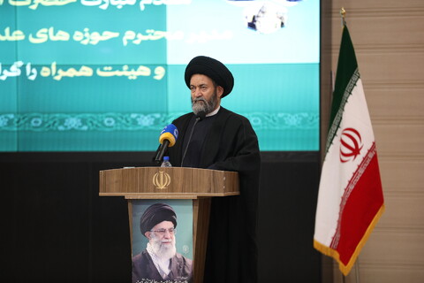 تصاویر/جلسه طلاب و مبلغین استان اردبیل با آیت الله اعرافی