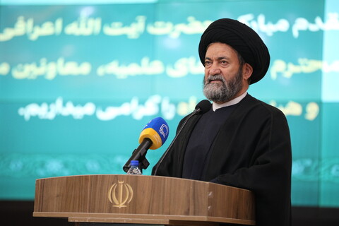 تصاویر/جلسه طلاب و مبلغین استان اردبیل با آیت الله اعرافی