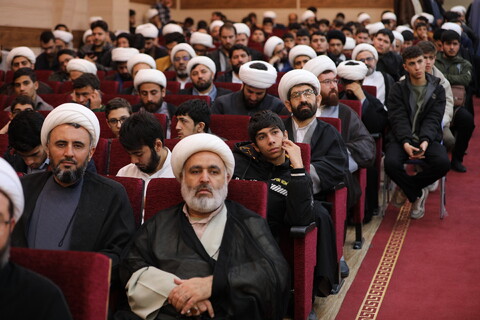 تصاویر/جلسه طلاب و مبلغین استان اردبیل با آیت الله اعرافی