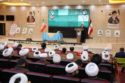 تصاویر/جلسه طلاب و مبلغین استان اردبیل با آیت الله اعرافی