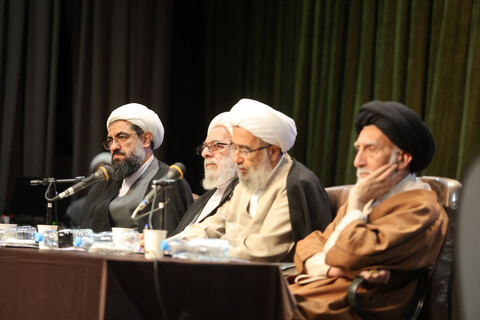 تصاویر / برگزاری همایش مدارس علمیه همدان با حضور آیت الله مروی