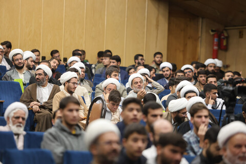 تصاویر / برگزاری همایش مدارس علمیه همدان با حضور آیت الله مروی