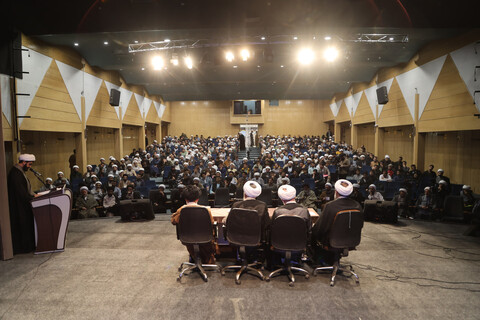 تصاویر / برگزاری همایش مدارس علمیه همدان با حضور آیت الله مروی