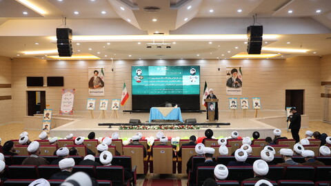 تصاویر/جلسه طلاب و مبلغین استان اردبیل با آیت الله اعرافی