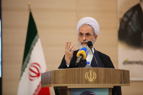 تصاویر/جلسه طلاب و مبلغین استان اردبیل با آیت الله اعرافی