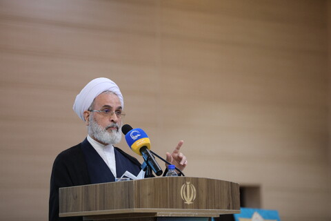 تصاویر/جلسه طلاب و مبلغین استان اردبیل با آیت الله اعرافی