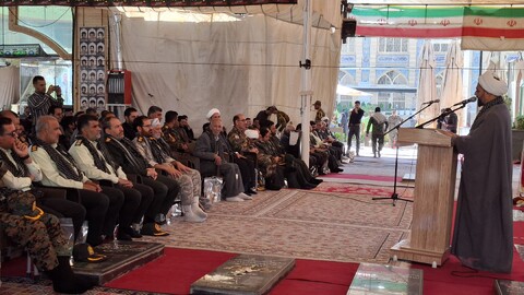 تصاویر/ هفتمین یادواره شهدای یگان‌های ویژه فراجا در گلزار شهدای کرمان