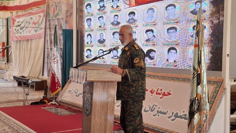 تصاویر/ هفتمین یادواره شهدای یگان‌های ویژه فراجا در گلزار شهدای کرمان