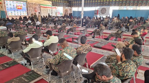 تصاویر/ هفتمین یادواره شهدای یگان‌های ویژه فراجا در گلزار شهدای کرمان