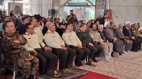 تصاویر/ هفتمین یادواره شهدای یگان‌های ویژه فراجا در گلزار شهدای کرمان