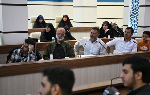 تصاویر| گردهمایی مواکب فعال مردمی شهر شیراز در ایام فاطمیه(س)