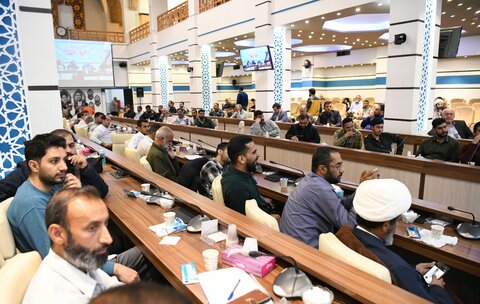 تصاویر| گردهمایی مواکب فعال مردمی شهر شیراز در ایام فاطمیه(س)