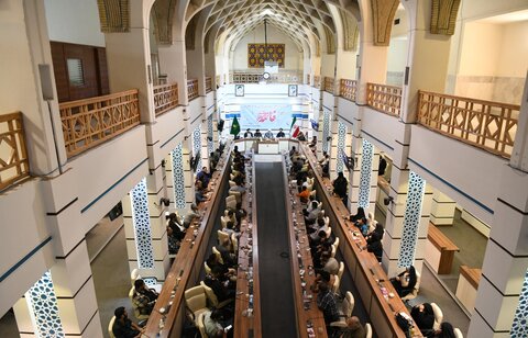 تصاویر| گردهمایی مواکب فعال مردمی شهر شیراز در ایام فاطمیه(س)