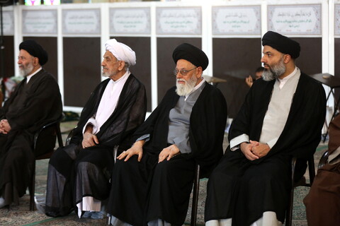 تصاویر/ هفدهمین همایش تجلیل از ممتازین یزدی حوزه‌های علمیه