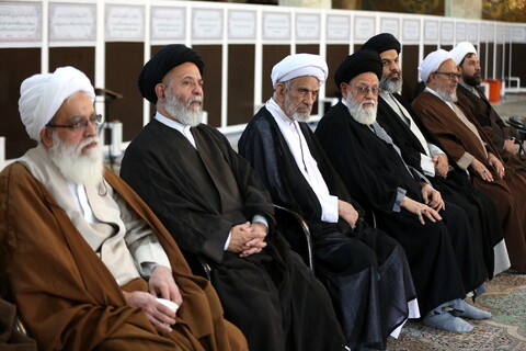 تصاویر/ هفدهمین همایش تجلیل از ممتازین یزدی حوزه‌های علمیه