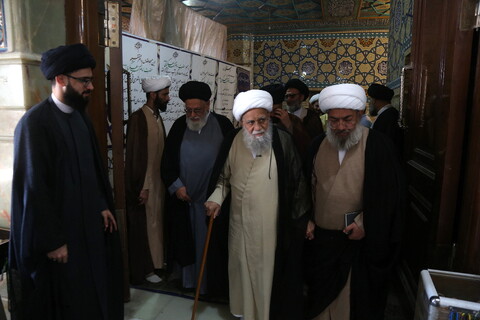 تصاویر/ هفدهمین همایش تجلیل از ممتازین یزدی حوزه‌های علمیه