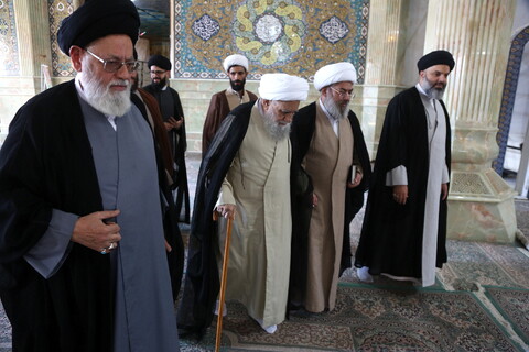 تصاویر/ هفدهمین همایش تجلیل از ممتازین یزدی حوزه‌های علمیه