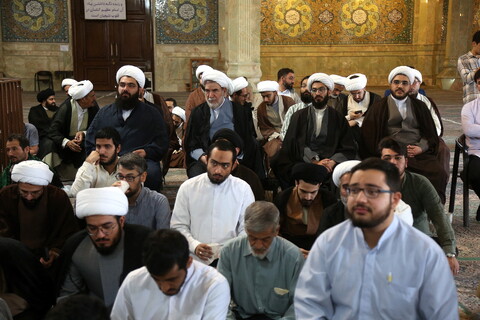 تصاویر/ هفدهمین همایش تجلیل از ممتازین یزدی حوزه‌های علمیه