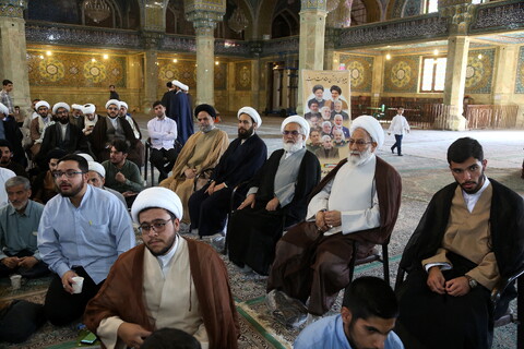 تصاویر/ هفدهمین همایش تجلیل از ممتازین یزدی حوزه‌های علمیه