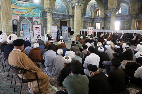 تصاویر/ هفدهمین همایش تجلیل از ممتازین یزدی حوزه‌های علمیه