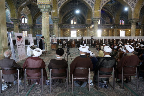 تصاویر/ هفدهمین همایش تجلیل از ممتازین یزدی حوزه‌های علمیه