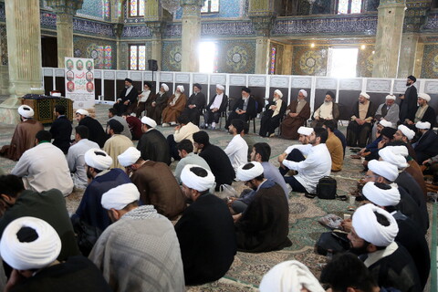 تصاویر/ هفدهمین همایش تجلیل از ممتازین یزدی حوزه‌های علمیه