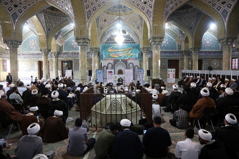 تصاویر/ هفدهمین همایش تجلیل از ممتازین یزدی حوزه‌های علمیه